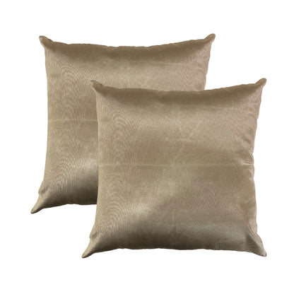 Polyester Throw Pillow Covers - Khaki