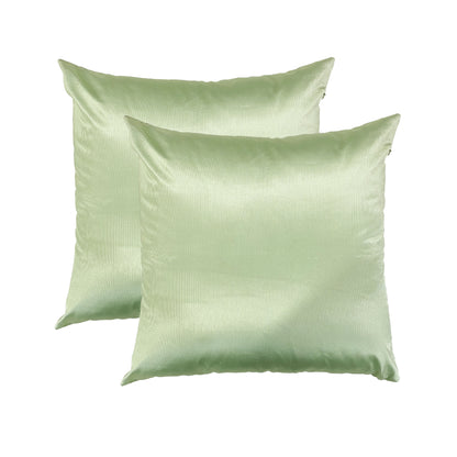 Polyester Throw Pillow Covers - Light Green