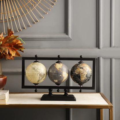 World Globe Set of 3 Landscape