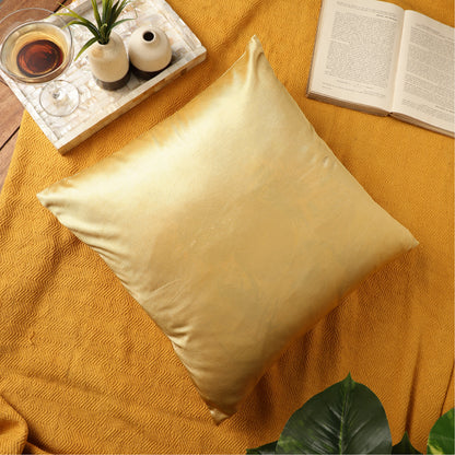 Best Quality Polyester Throw Pillow Covers - Golden