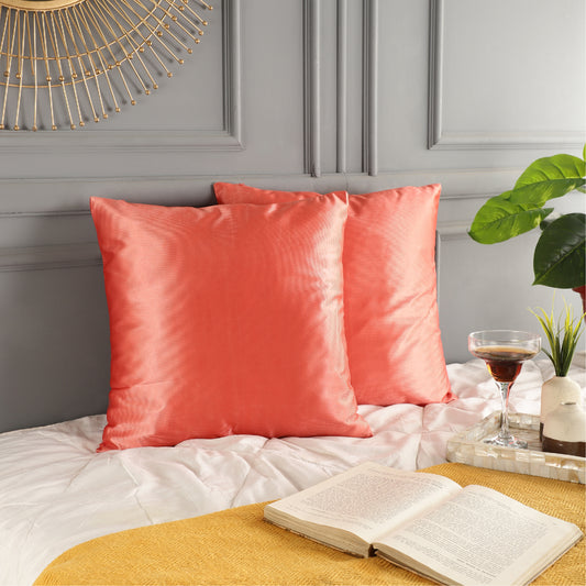 Polyester Throw Pillow Covers - Roseberry