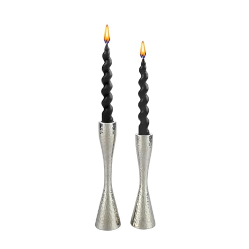 Best Quality Taper Silver Candle Holders - Set of 2