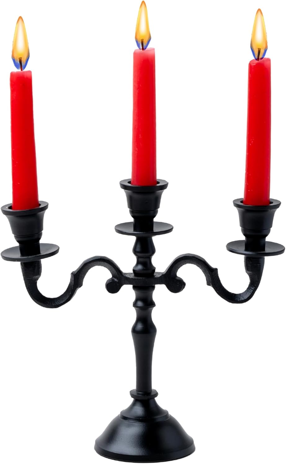 Black Matte Baby Candelabra by Rely+ in Wedding Decor - Perfect for Special Occasions