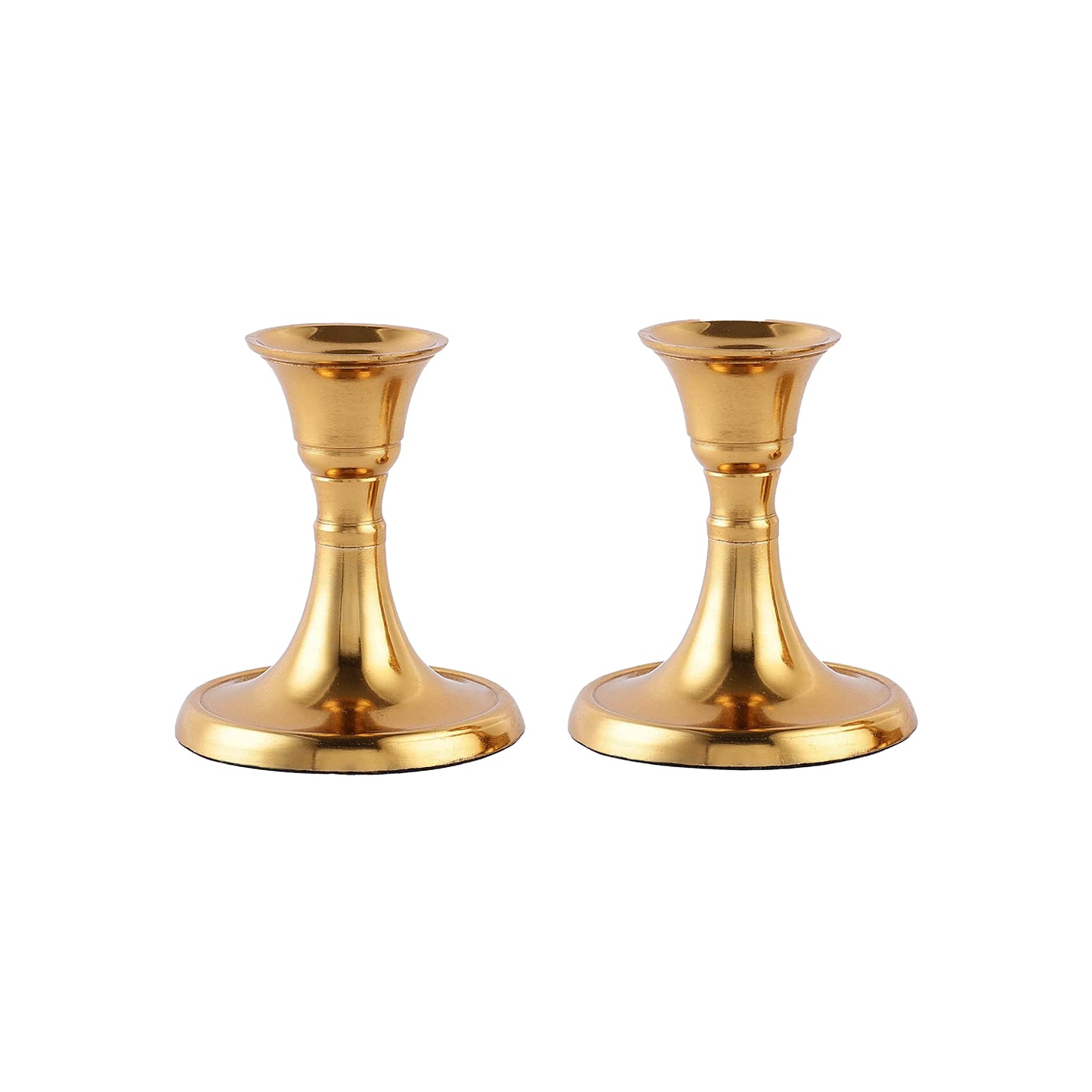 Mini Candle Holder Set of 2 - Gold