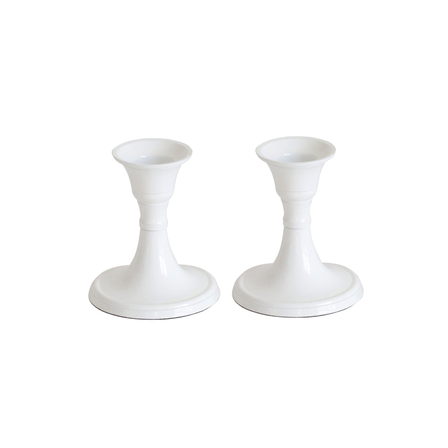 Mini Candle Holder Set of 2 - White