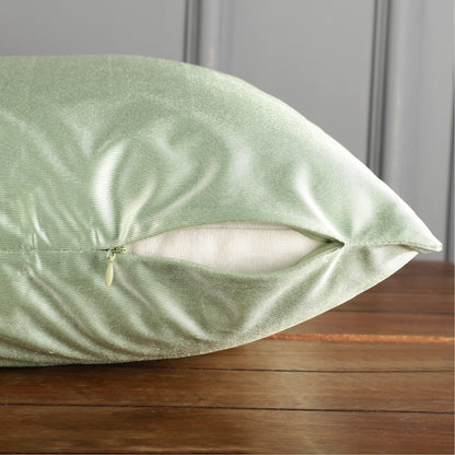 Polyester Throw Pillow Covers - Light Green