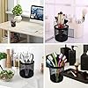 Best Quality Black Metal Wire Mesh Pen and Pencil Cup Holder by Rely+