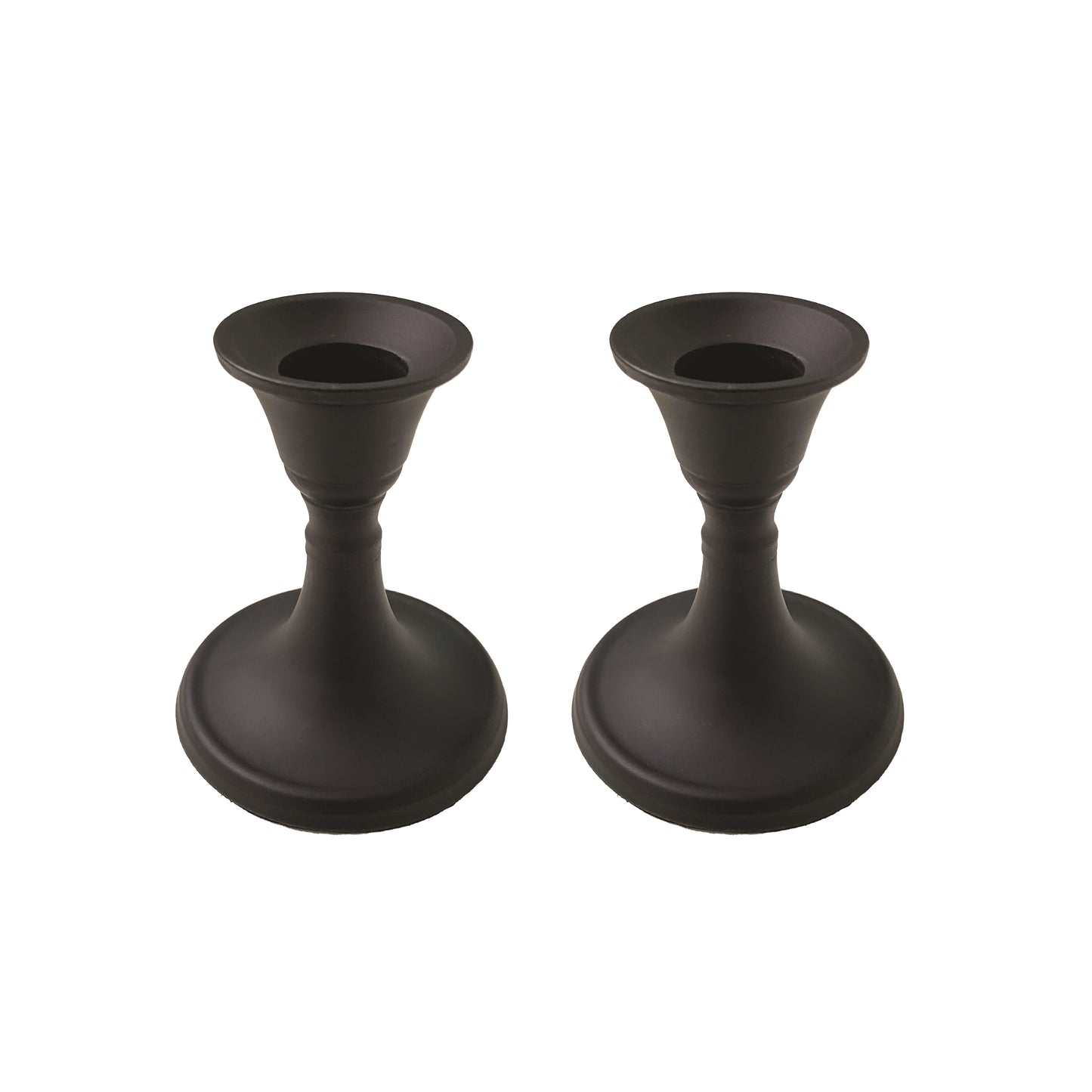 Mini Candle Holder Set of 2 - Black