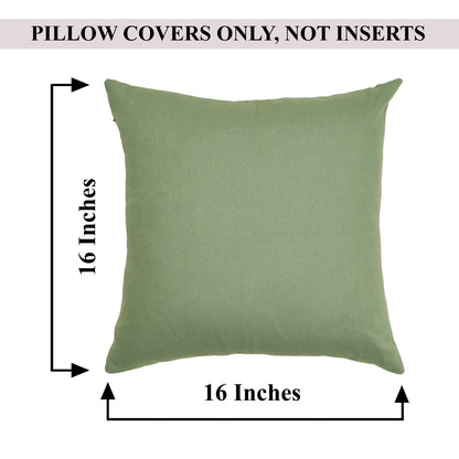 best quality sage green cotton throw pillow covers in usa