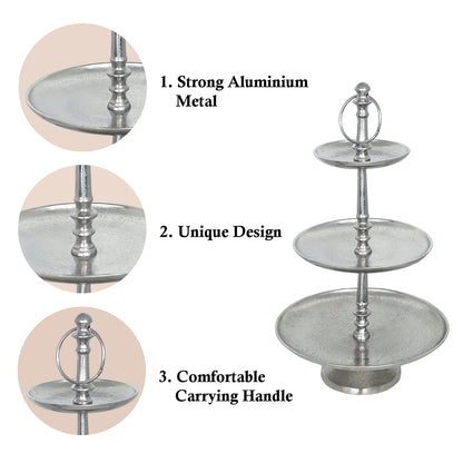 High Quality 3-Tiered Dessert Cupcake Stand, Fruit Stand.