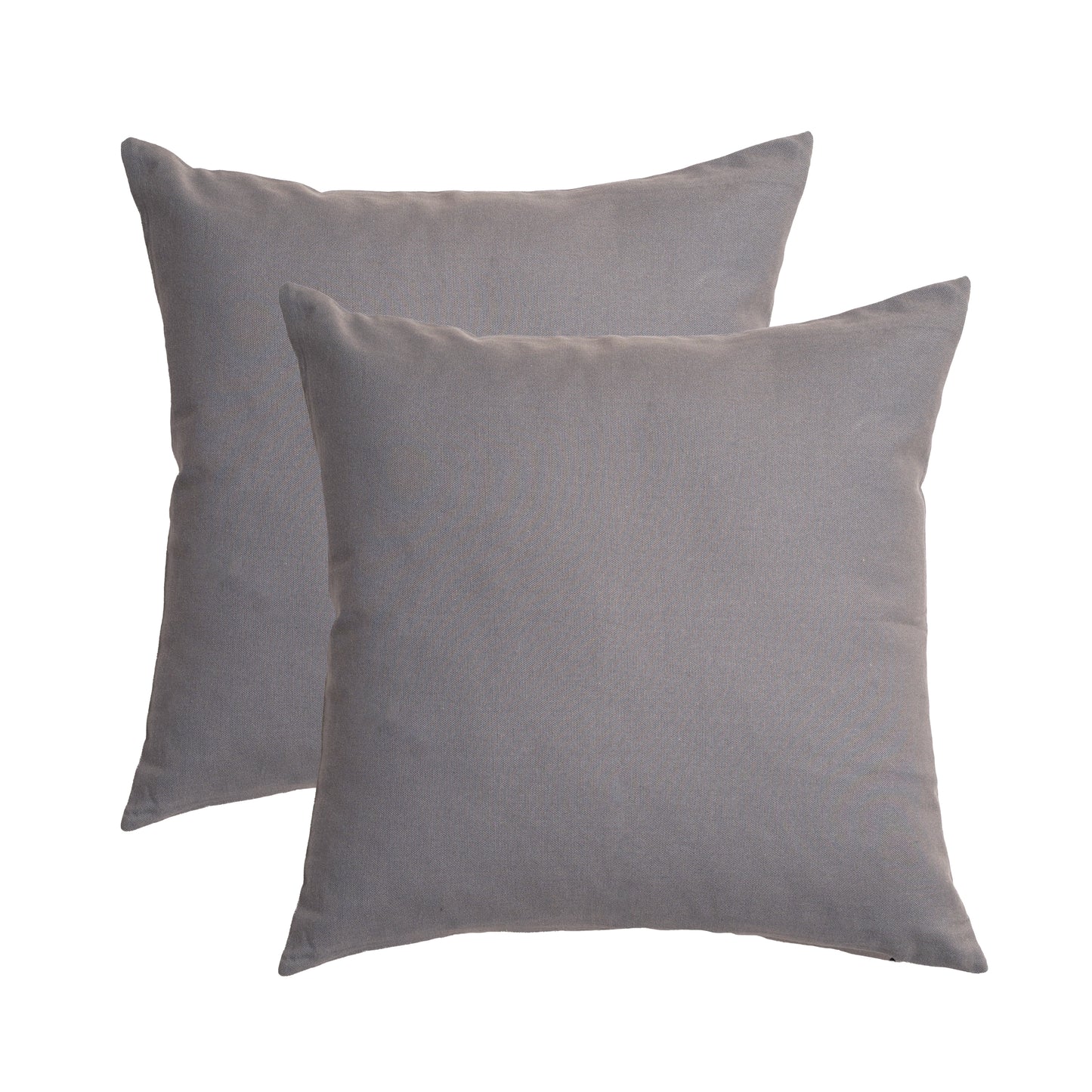 Best Quality Cotton Throw Pillow Covers Gray Charcoal - for Couch, Sofa, Farmhouse & Living room