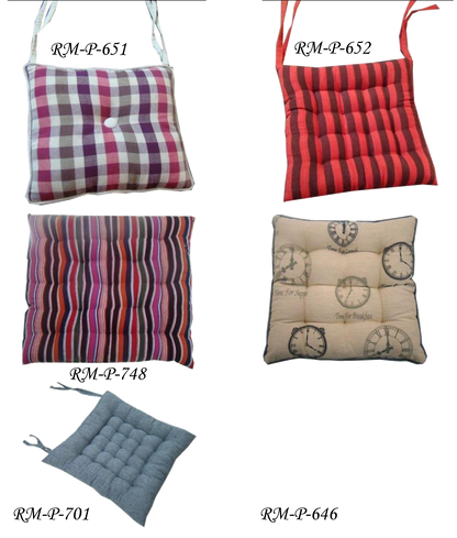 Comfortable Chair Cushions for Dining Room, Kitchen, and Patio Chairs by Rely+