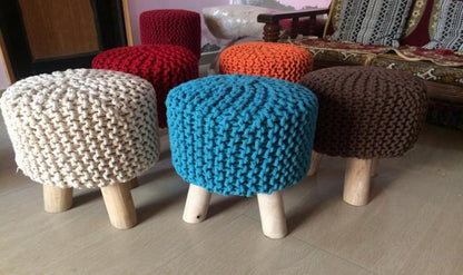 Amazing High-Quality Variety of Soft Jute Stools / Pouf Mats by Rely+ Free Shipping!