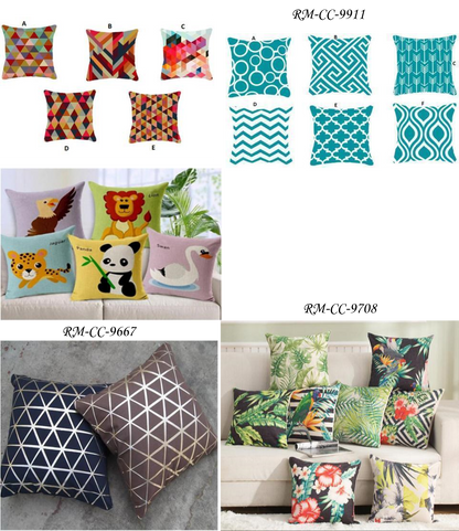 High Quality Uniquely Designed Cotton/Polyester Pillow Covers | Free Shipping