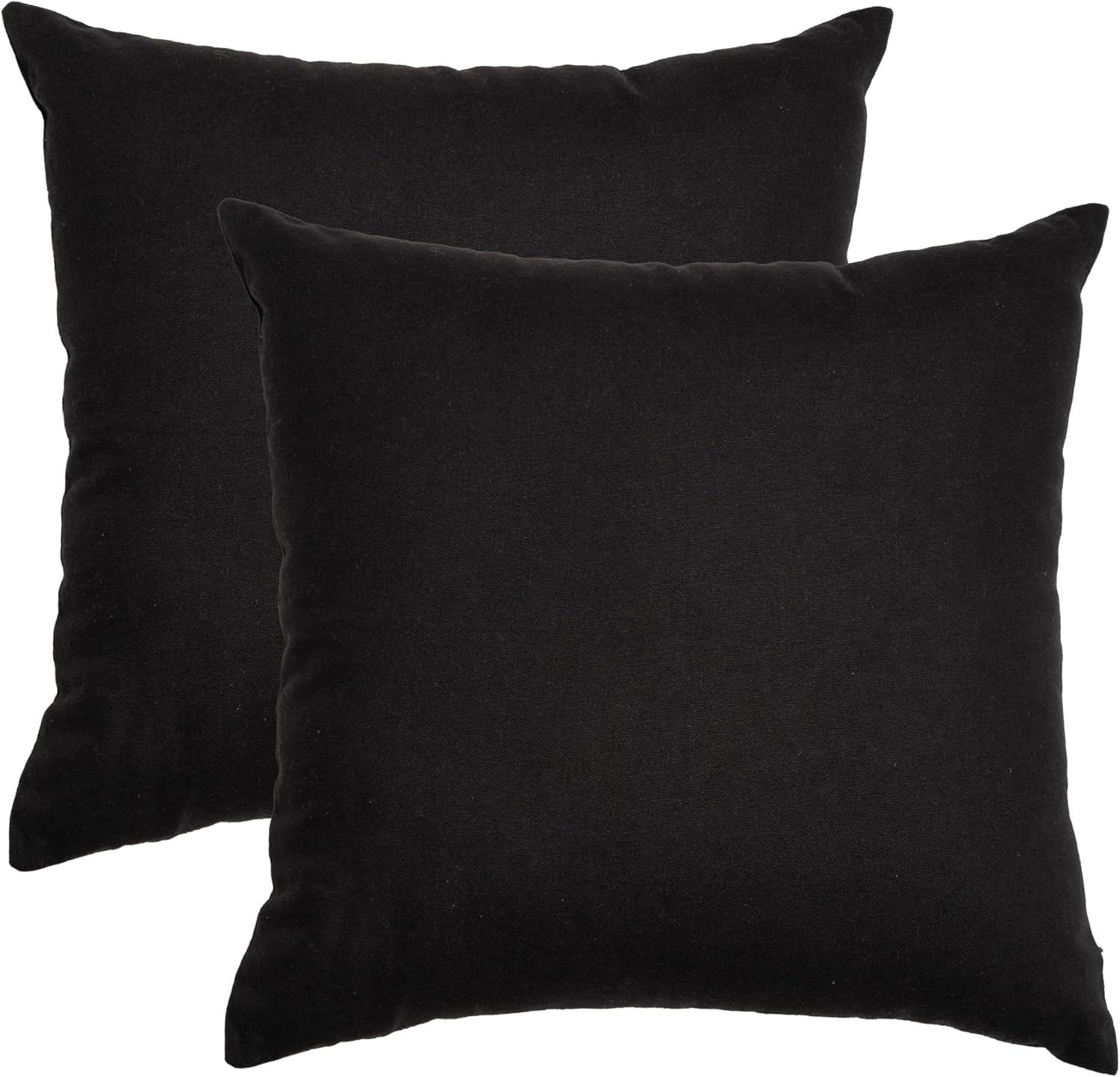 cotton throw pillow covers black cushions covers