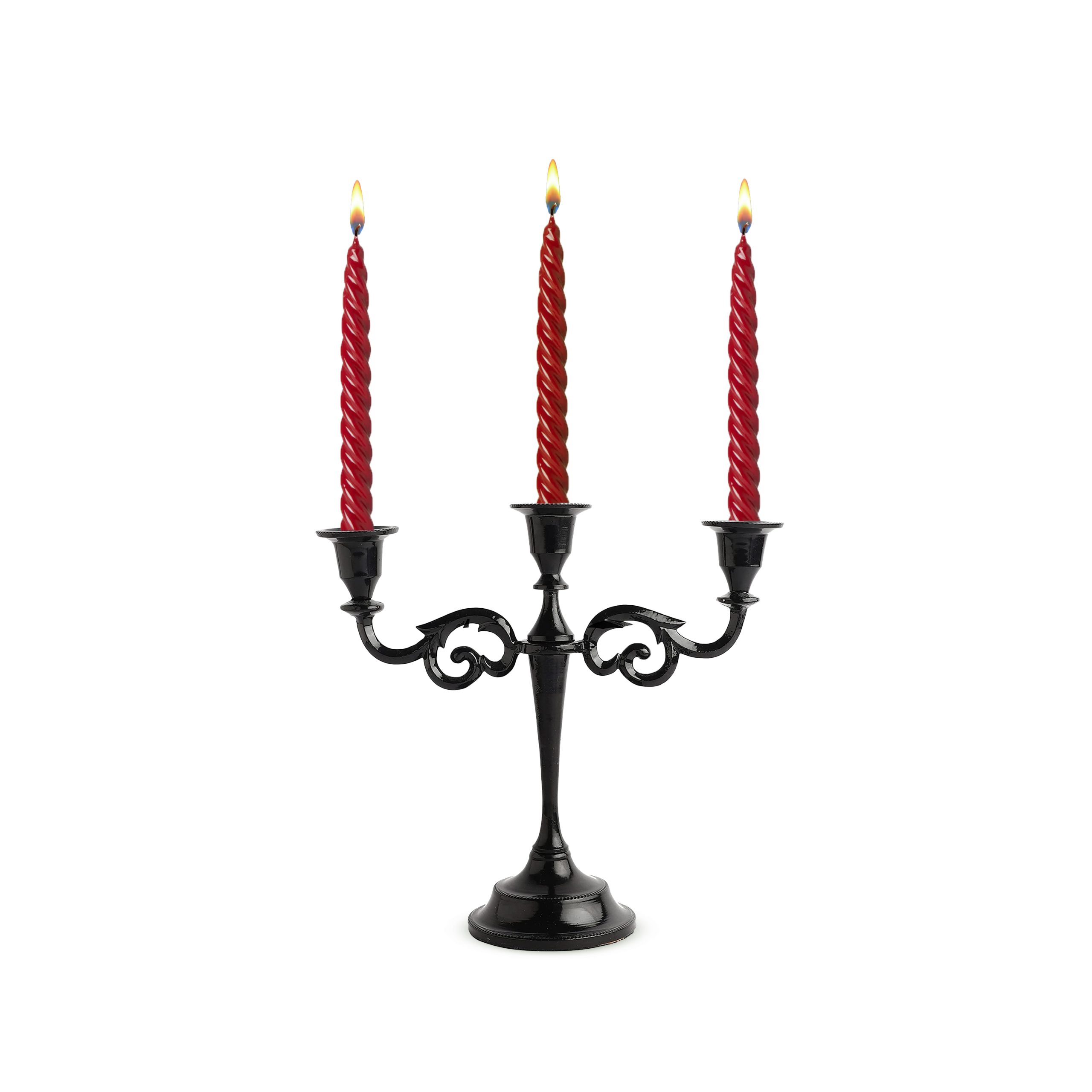 3 ARM CANDELABRA CANDLE HOLDERS