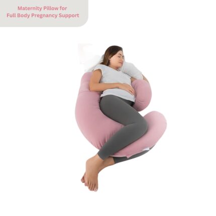 F Shape Pink Maternity Pillow – Adjustable & Portable by Rely+ Experience full-body comfort with the Rely+ Air Pink Maternity Pillow. Adjustable, portable, and versatile, it’s perfect for pregnancy, sleep, and relaxation.