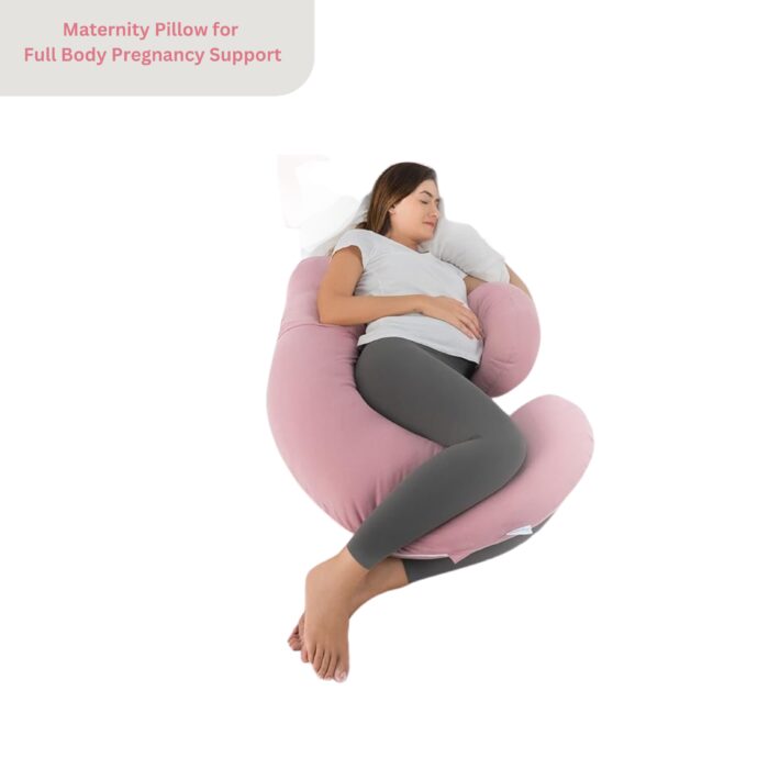 F Shape Pink Maternity Pillow – Adjustable & Portable by Rely+ Experience full-body comfort with the Rely+ Air Pink Maternity Pillow. Adjustable, portable, and versatile, it’s perfect for pregnancy, sleep, and relaxation.