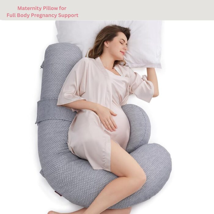 F Shape Pink Maternity Pillow – Adjustable & Portable by Rely+ Experience full-body comfort with the Rely+ Air Pink Maternity Pillow. Adjustable, portable, and versatile, it’s perfect for pregnancy, sleep, and relaxation.